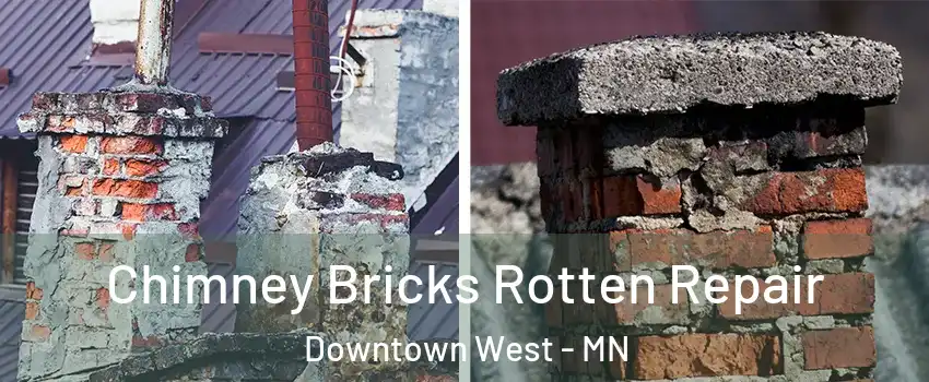 Chimney Bricks Rotten Repair Downtown West - MN