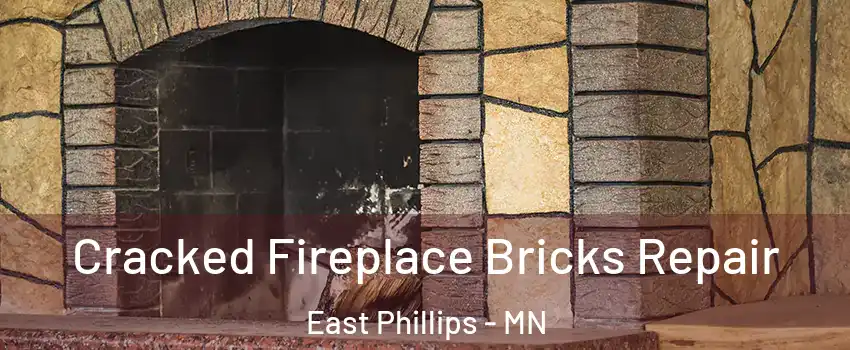 Cracked Fireplace Bricks Repair East Phillips - MN