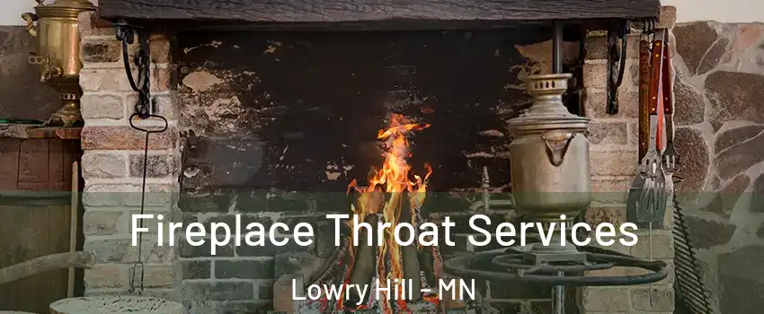 Fireplace Throat Services Lowry Hill - MN