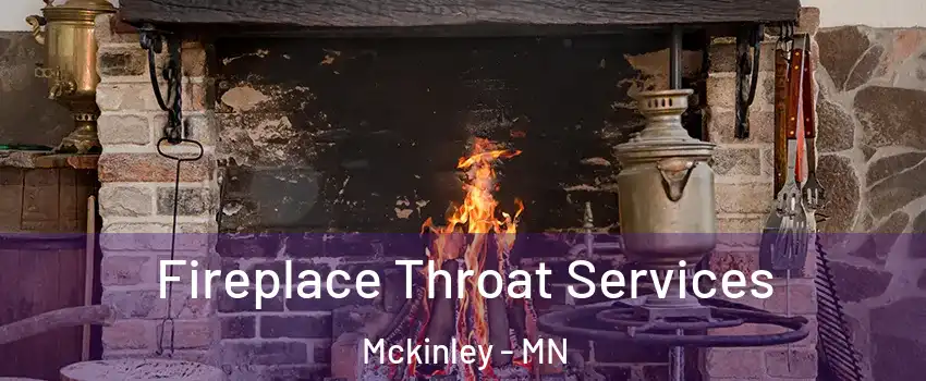 Fireplace Throat Services Mckinley - MN