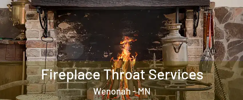 Fireplace Throat Services Wenonah - MN