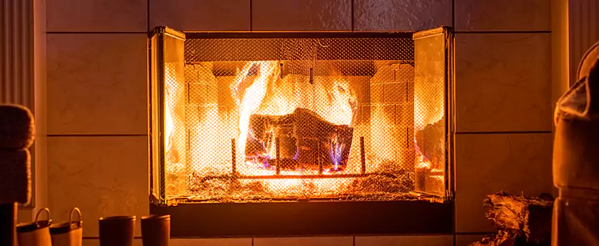 Mendota Hearth Landscape Fireplace Installation in Armatage, Minnesota